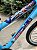 BICICLETA ARO (20) MASCULINA COR AZUL CLARO S/ MARCHA FREIO V-BRAKE MILANO FAST PERSONALIZADA CAPITÃO AMÉRICA - Imagem 4