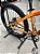 BICICLETA MTB FREERIDE ARO (26) VIKINGX TUFF-X30 CAMBIO 7 VELOCIDADES (1X7) FREIO DISC HIDRAULICO COR LARANJA  (USADA) - Imagem 9