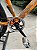 BICICLETA MTB FREERIDE ARO (26) VIKINGX TUFF-X30 CAMBIO 7 VELOCIDADES (1X7) FREIO DISC HIDRAULICO COR LARANJA  (USADA) - Imagem 3