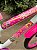 BICICLETA ARO (16) FEMININA COR BRANCA/ROSA S/MARCHA FREIO V-BRAKE MARCA VELOOH PERSONALIZADA - Imagem 10