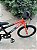 BICICLETA ARO (20) MASCULINA COR PRETO/LARANJA S/MARCHA FREIO V-BRAKE MARCA VELOOH - Imagem 2