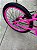 BICICLETA ARO (20) FEMININA COR ROSA/BRANCO S/MARCHA FREIO V-BRAKE MARCA VELOOH - Imagem 2