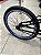 BICICLETA ARO (24) MASCULINA COR PRETO/AZUL S/MARCHA FREIO V-BRAKE MARCA VELOOH - Imagem 4