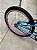 BICICLETA ARO (24) FEMININA COR ROSA/AZUL S/MARCHA FREIO V-BRAKE MARCA VELOOH - Imagem 2