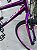 BICICLETA ARO (26) FEMININA COR LILAS S/MARCHA FREIO V-BRAKE MARCA VELOOH - Imagem 8