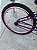 BICICLETA ARO (26) FEMININA COR LILAS S/MARCHA FREIO V-BRAKE MARCA VELOOH - Imagem 2