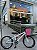 BICICLETA ARO (20) FEMININA COR BANCA S/ MARCHA FREIO V-BRAKE COM CESTA MILANO FAST - Imagem 1