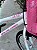 BICICLETA ARO (20) FEMININA COR BANCA S/ MARCHA FREIO V-BRAKE COM CESTA MILANO FAST - Imagem 7