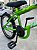 BICICLETA ARO (20) MASCULINA COR CROMOCOLOR VERDE S/MARCHA FREO V-BRAKE MARCA MILANO FREESTYLE - Imagem 10