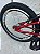 BICICLETA ARO (20) MASCULINA COR CROMOCOLOR VERMELHO S/MARCHA FREIO V-BRAKE MARCA MILANO FREESTYLE - Imagem 2