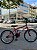 BICICLETA ARO (20) MASCULINA COR CROMOCOLOR VERMELHO S/MARCHA FREIO V-BRAKE MARCA MILANO FREESTYLE - Imagem 1