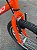 BICICLETA ARO (20) MASCULINA COR CROMOCOLOR LARANJA S/MARCHA FREIO V-BRAKE MARCA MILANO FREESTYLE - Imagem 7