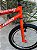 BICICLETA ARO (20) MASCULINA COR CROMOCOLOR LARANJA S/MARCHA FREIO V-BRAKE MARCA MILANO FREESTYLE - Imagem 3