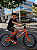 BICICLETA ARO (20) MASCULINA COR CROMOCOLOR LARANJA S/MARCHA FREIO V-BRAKE MARCA MILANO FREESTYLE - Imagem 1