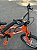 BICICLETA ARO (20) MASCULINA COR CROMOCOLOR LARANJA S/MARCHA FREIO V-BRAKE MARCA MILANO FREESTYLE - Imagem 8