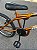BICICLETA ARO (20) MASCULINA COR CROMOCOLOR DOURADA S/MARCHA FREIO V-BRAKE MARCA MILANO FREESTYLE - Imagem 4