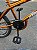 BICICLETA ARO (20) MASCULINA COR CROMOCOLOR DOURADA S/MARCHA FREIO V-BRAKE MARCA MILANO FREESTYLE - Imagem 3