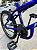 BICICLETA ARO (20) MASCULINA COR CROMOCOLOR AZUL S/MARCHA FREIO V-BRAKE MARCA MILANO FREESTYLE - Imagem 3