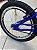 BICICLETA ARO (20) MASCULINA COR CROMOCOLOR AZUL S/MARCHA FREIO V-BRAKE MARCA MILANO FREESTYLE - Imagem 2