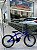BICICLETA ARO (20) MASCULINA COR CROMOCOLOR AZUL S/MARCHA FREIO V-BRAKE MARCA MILANO FREESTYLE - Imagem 1