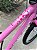 BICICLETA ARO (20) FEMININA COR ROSA S/ MARCHA FREIO V-BRAKE COM CESTA MILANO FAST - Imagem 5