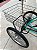 BICICLETA TRICICLO ARO (26) TRACK CLASSIC FREIO A DISCO MECÂNICO COR VERDE JADE COM CESTA - Imagem 2