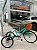 BICICLETA TRICICLO ARO (26) TRACK CLASSIC FREIO A DISCO MECÂNICO COR VERDE JADE COM CESTA - Imagem 1