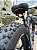 BICICLETA GTS FAT BIKE ARO 26 FREIO DISCO HIDRÁULICO CÂMBIO TSI 7 MARCHAS QUADRO DE ALUMÍNIO M1 I-VTEC FAT PRETA (USADA) - Imagem 4