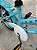 BICICLETA ARO (16) FEMININA AZUL TURQUEZA S/MARCHA FREIO V-BRAKE MILANO AURA - Imagem 11