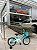 BICICLETA ARO (16) FEMININA AZUL TURQUEZA S/MARCHA FREIO V-BRAKE MILANO AURA - Imagem 1