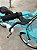 BICICLETA ARO (16) FEMININA AZUL TURQUEZA S/MARCHA FREIO V-BRAKE MILANO AURA - Imagem 6