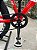 BICICLETA MTB FREERIDE ARO (26) VIKINGX TUFF-X30 CAMBIO 8 VELOCIDADES (1X8) FREIO DISC HIDRAULICO COR VERMELHA - Imagem 6