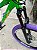 BICICLETA MTB FREERIDE ARO (26) VIKINGX TUFF-X44 CAMBIO 8 VELOCIDADES (1X8) FREIO DISC HIDRAULICO COR VERDE/ROXO - Imagem 7