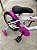 BICICLETA ARO (16) FEMININA COR BRANCO/PINK S/MARCHA V-BRAKE MARCA MILANO GROW UP - Imagem 3