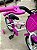 BICICLETA ARO (16) FEMININA COR BRANCO/PINK S/MARCHA V-BRAKE MARCA MILANO GROW UP - Imagem 9