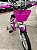 BICICLETA ARO (16) FEMININA COR BRANCO/PINK S/MARCHA V-BRAKE MARCA MILANO GROW UP - Imagem 8