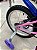 BICICLETA ARO (16) FEMININA COR ROSA/LILAS/AZUL S/MARCHA V-BRAKE MARCA MILANO CARTOON ALOHA - Imagem 2