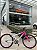 BICICLETA ARO (26) FEMININA COR BRANCO/ROSA S/MARCHA FREIO V-BRAKE MARCA VELOOH - Imagem 1