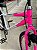 BICICLETA ARO (26) FEMININA COR BRANCO/ROSA S/MARCHA FREIO V-BRAKE MARCA VELOOH - Imagem 4
