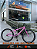 BICICLETA ARO (26) FEMININA COR ROSA S/MARCHA FREIO V-BRAKE MARCA VELOOH - Imagem 1