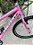 BICICLETA ARO (26) FEMININA COR ROSA S/MARCHA FREIO V-BRAKE MARCA VELOOH - Imagem 6