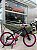 BICICLETA MTB FREERIDE ARO (26) VIKINGX TUFF X-25 CAMBIO 7VELOCIDADES (1X7) FREIO DISCO MECÂNICO COR PRETO/ROSA - Imagem 1