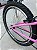 BICICLETA ARO (24) FEMININA COR ROSA S/MARCHA FREIO V-BRAKE MARCA VELOOH - Imagem 2