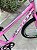 BICICLETA ARO (24) FEMININA COR ROSA S/MARCHA FREIO V-BRAKE MARCA VELOOH - Imagem 4