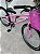 BICICLETA ARO (24) FEMININA COR ROSA S/MARCHA FREIO V-BRAKE MARCA VELOOH - Imagem 8