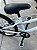 BICICLETA ARO (24) UNISEX  SEM MARCHA FREIOS V-BRAKE COR BRANCA (USADA) - Imagem 9