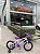 BICICLETA ARO (16) FEMININA COR BRANCA/LILAS S/MARCHA FREIO V-BRAKE MARCA VELOOH BABY - Imagem 1