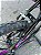 BICICLETA ARO (20) MASCULINA COR PRETO/VIOLETA S/MARCHA FREIO V-BRAKE MARCA VELOOH CROSS - Imagem 9
