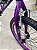 BICICLETA ARO (20) MASCULINA COR PRETO/VIOLETA S/MARCHA FREIO V-BRAKE MARCA VELOOH CROSS - Imagem 8