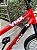 BICICLETA ARO (20) MASCULINA COR VERMELHA/PRETO S/MARCHA FREIO V-BRAKE MARCA VELOOH CROSS - Imagem 10